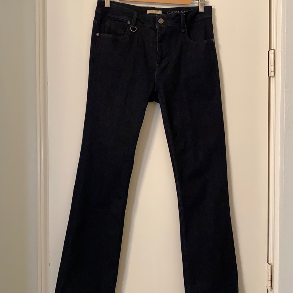 Burberry Brit Chelsea Jeans in Dark Indigo
